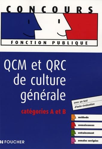 QCM et QRC de culture générale: Catégories A et B book