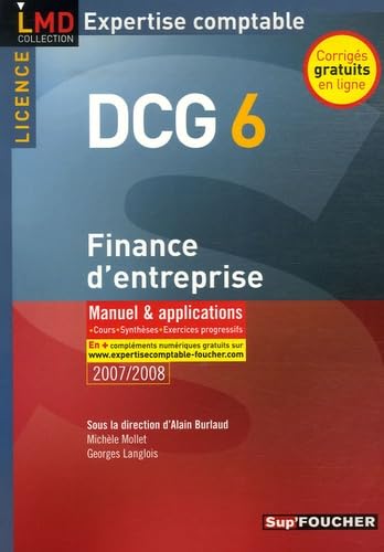 FINANCE ENTREPRISE MANUEL ENTRAINEMENT (Ancienne édition) book