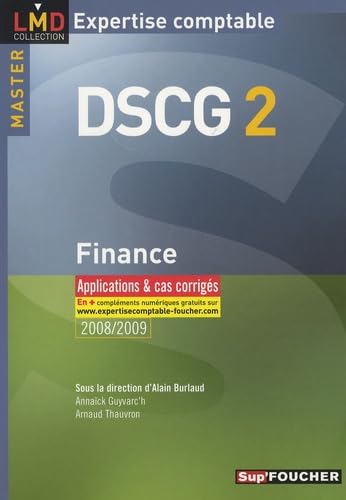 Finance DSCG 2: Applications et cas corrigés Books