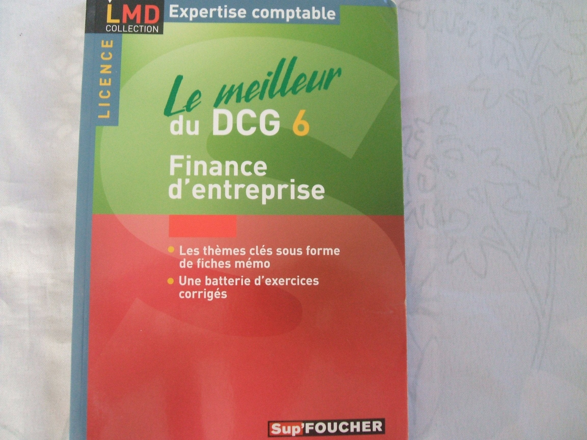 Le meilleur du DCG6: Finance d'entreprise book
