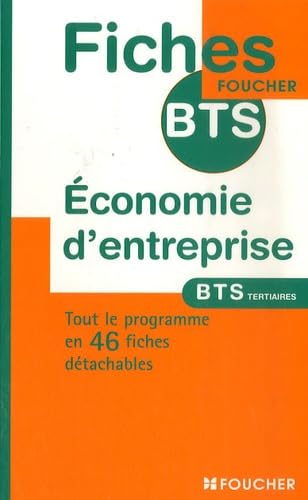 Economie d'entreprise BTS Tertiaires (Ancienne Edition) book