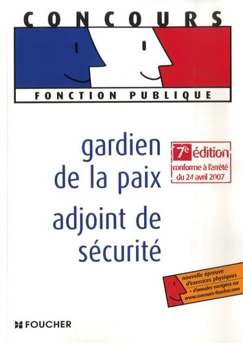 Gardien de la paix-adjoint de sécurité (Ancienne Edition) book