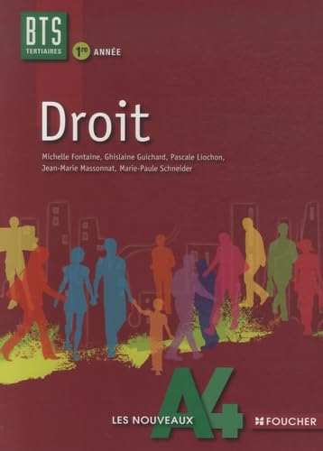 Droit BTS 1re année Les nouveaux A4 Books