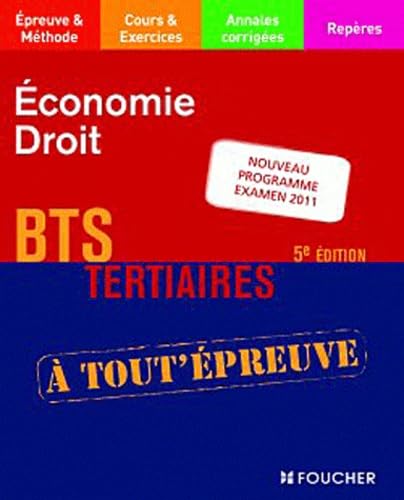 Economie-Droit BTS tertiaires book