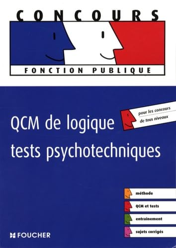 QCM de logique, tests psychotechniques (Ancienne Edition) book
