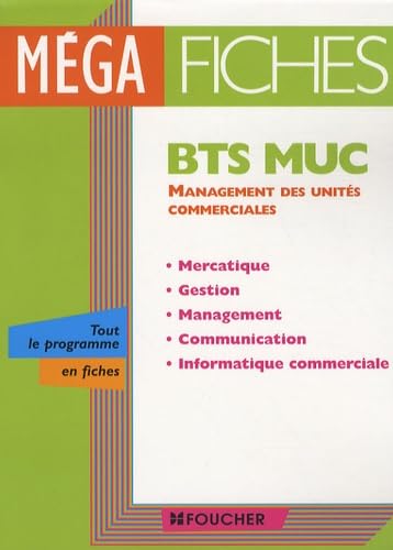 Management des unités commerciales BTS MUC Books
