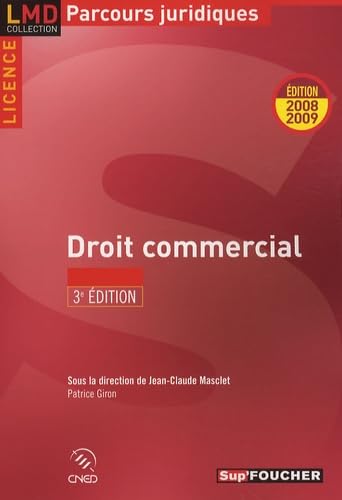 Droit commercial : 2008-2009 (Ancienne Edition) book