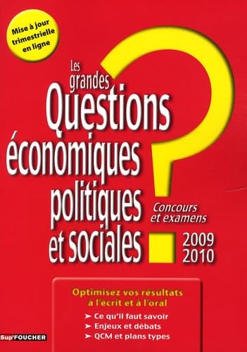 Les grandes Questions économiques, politiques et sociales: Concours et examens book