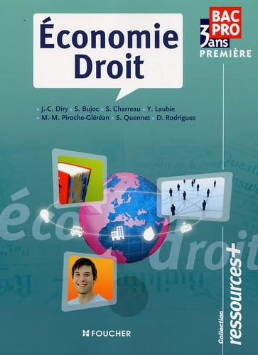 Economie Droit 1re Bac Pro Ressources+ book