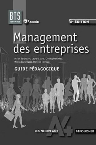 Management des entreprises BTS: Guide pédagogique book