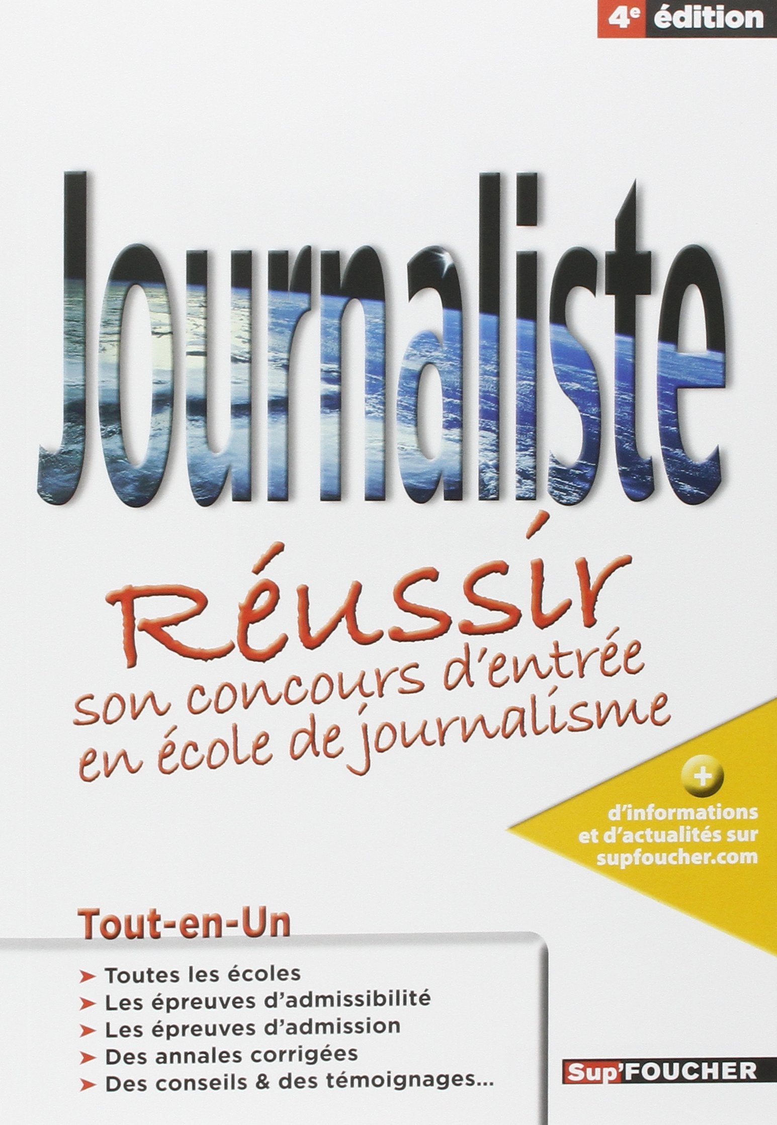 Journaliste: Concours d'entrée en école de journalisme book