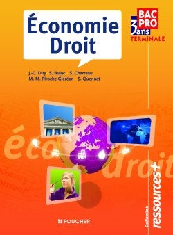 Economie droit bac pro 3 ans, terminale professionnelle book