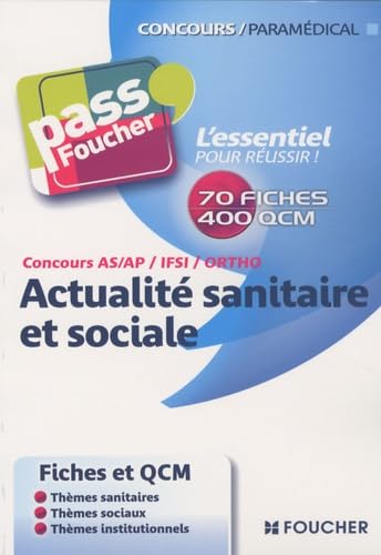 Concours AS/AP/IFSI/Ortho Actualité sanitaire et sociale book