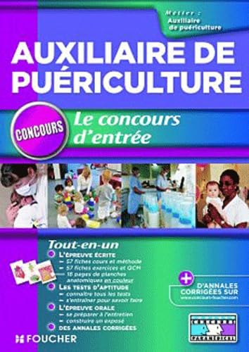 Auxiliaire de puériculture, Le Concours d'entrée Books