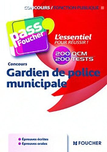 Gardien de police municipale book