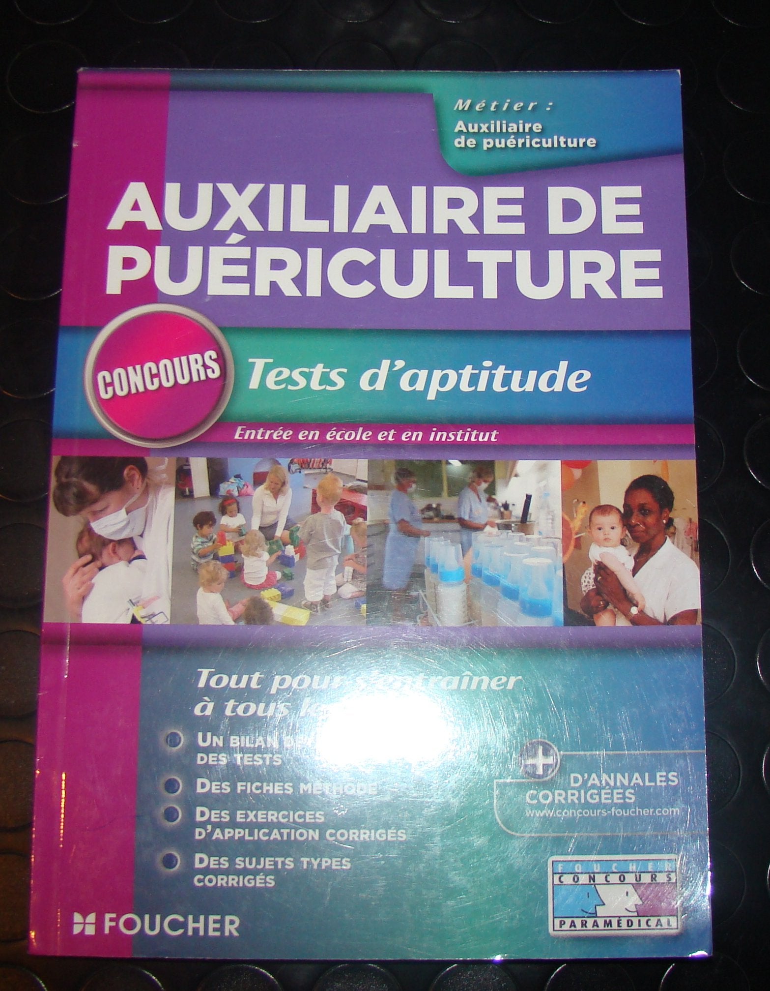 Auxiliaire de puériculture: Tests d'aptitude book