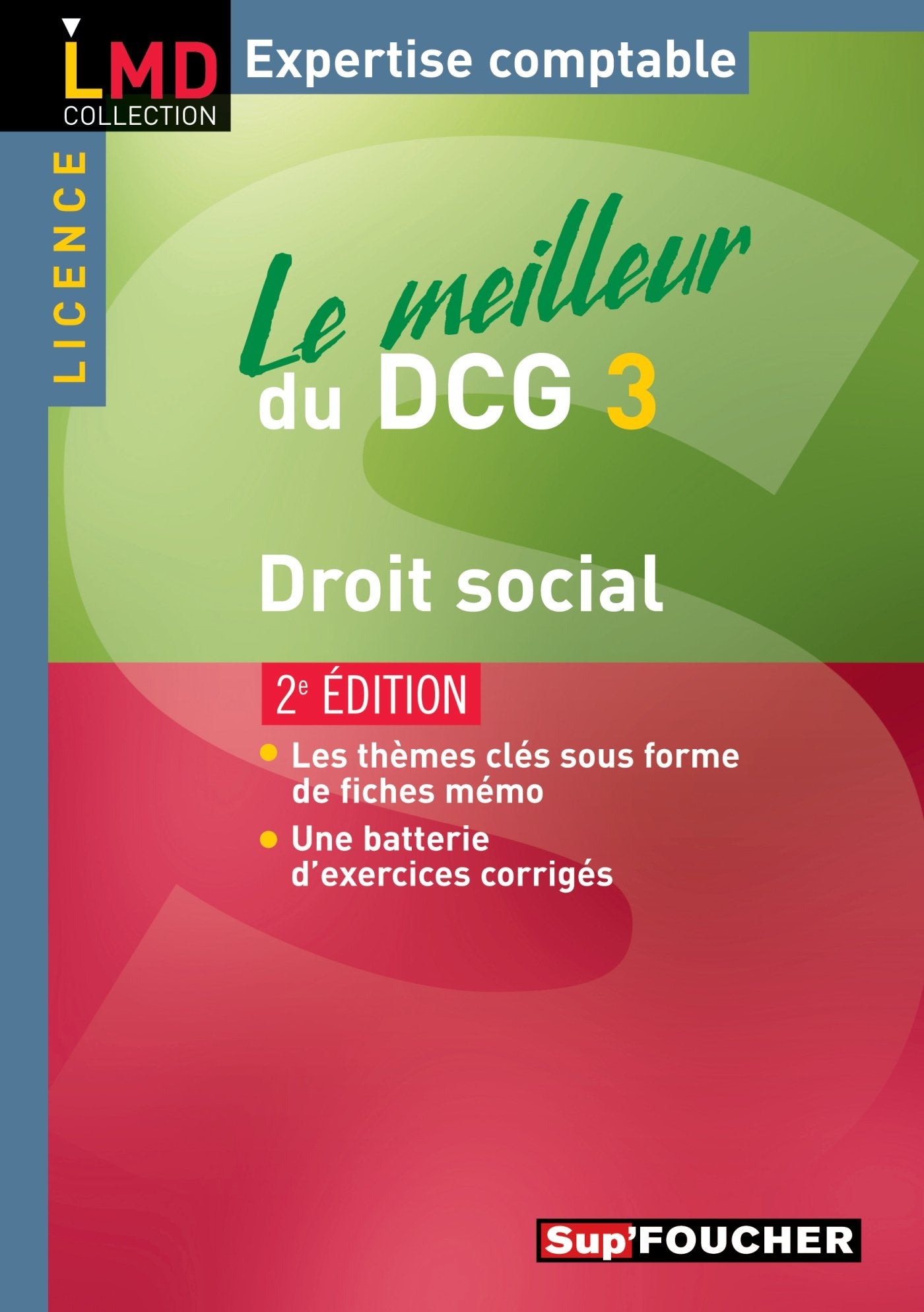 Le meilleur du DCG 3 Droit social book