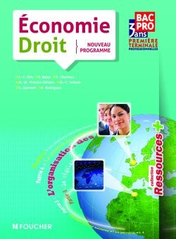 Economie, droit, 1re-terminale professionnelles, bac pro 3 ans tertiaires book