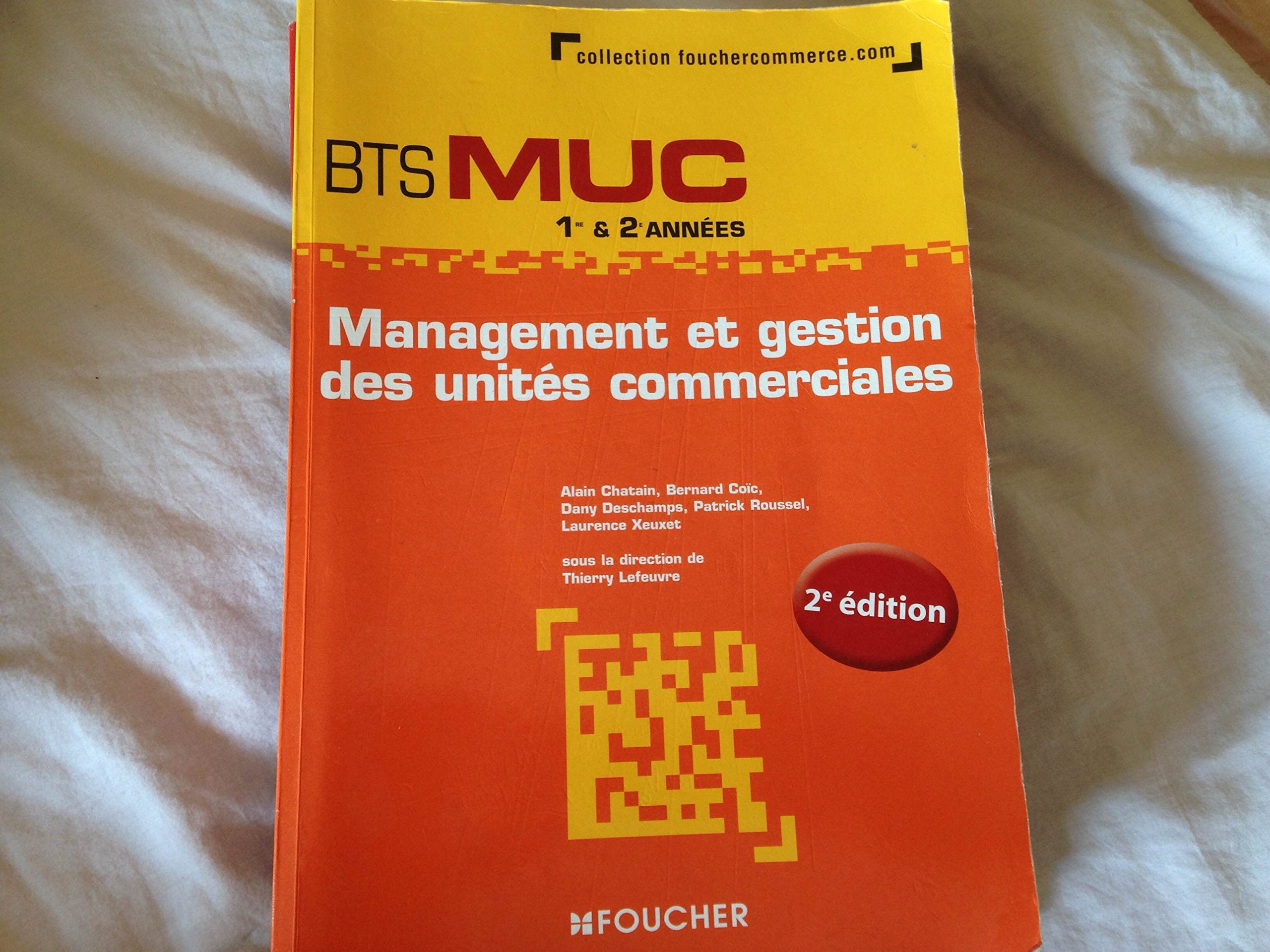 Management et gestion des unités commerciales 1re et 2e années book