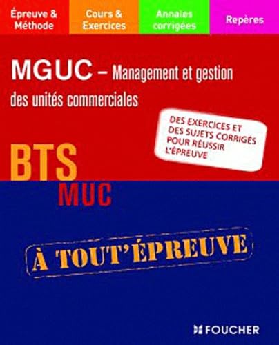MGUC - Management des unités commerciales BTS MUC Books