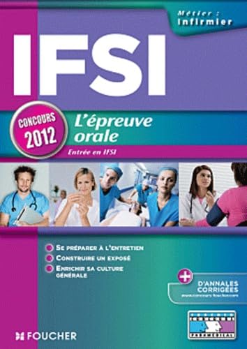 Concours d'entrée en IFSI l'épreuve orale book