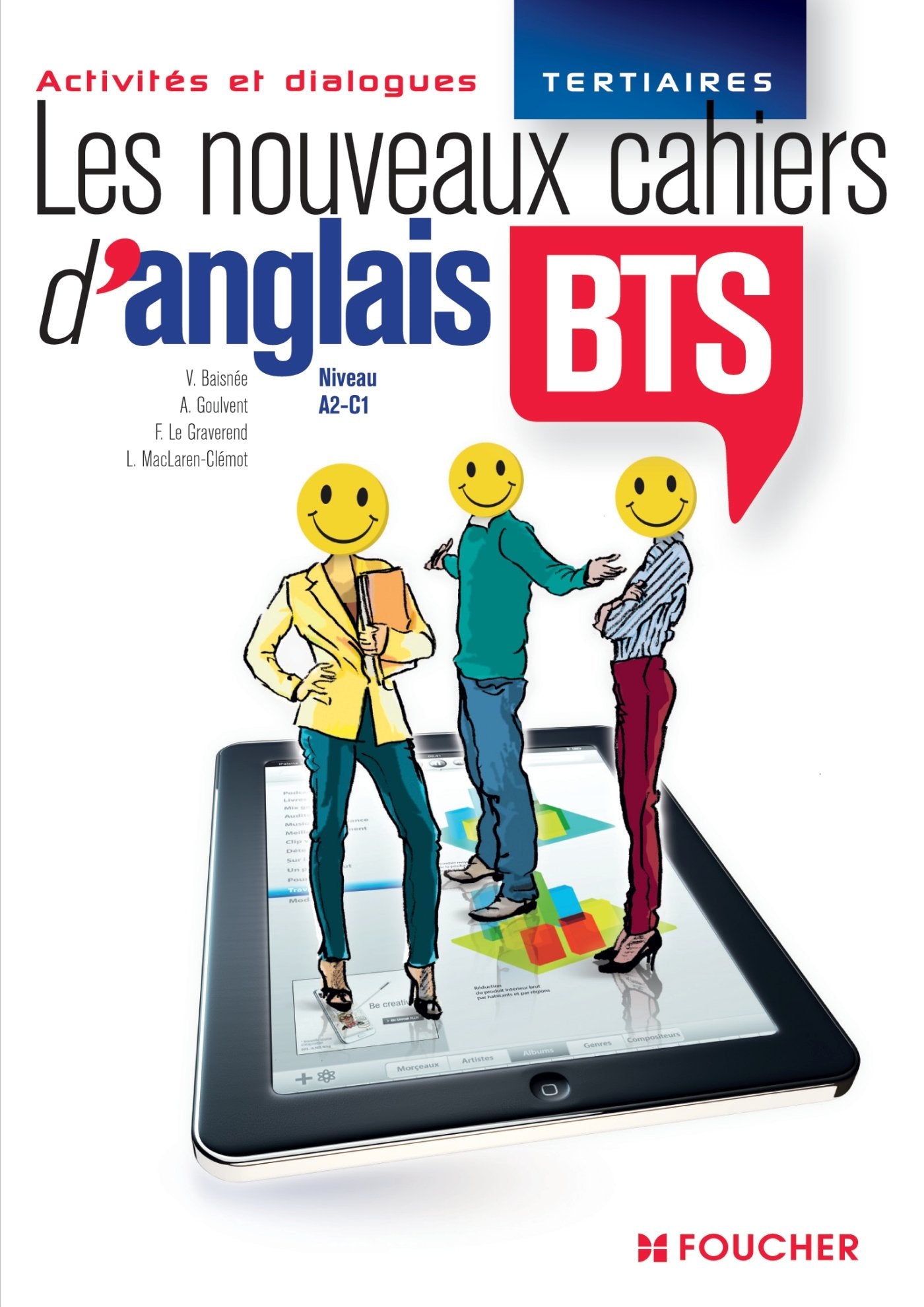 Les Nouveaux Cahiers d'anglais BTS CD audio Books