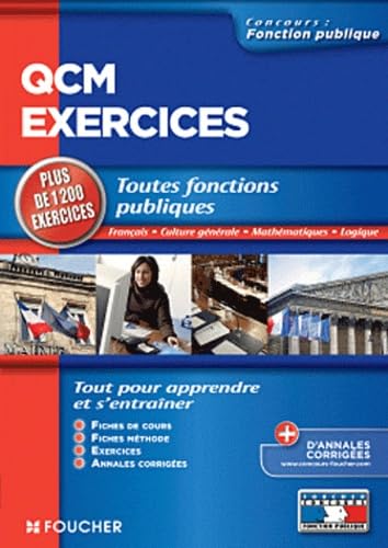 QCM exercices: Toutes fonctions publiques Books
