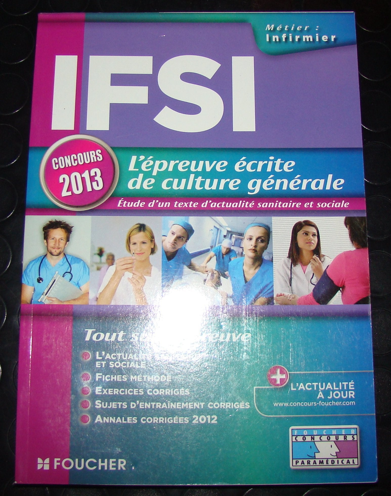 IFSI L'épreuve écrite de culture générale: Etude d'un texte d'actualité sanitaire et sociale book