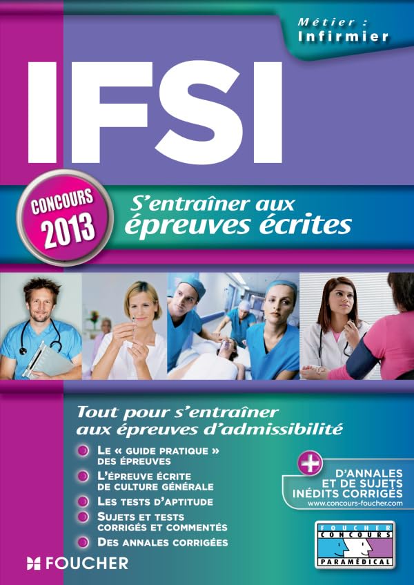 IFSI s'entrainer aux épreuves écrites Concours 2013 book