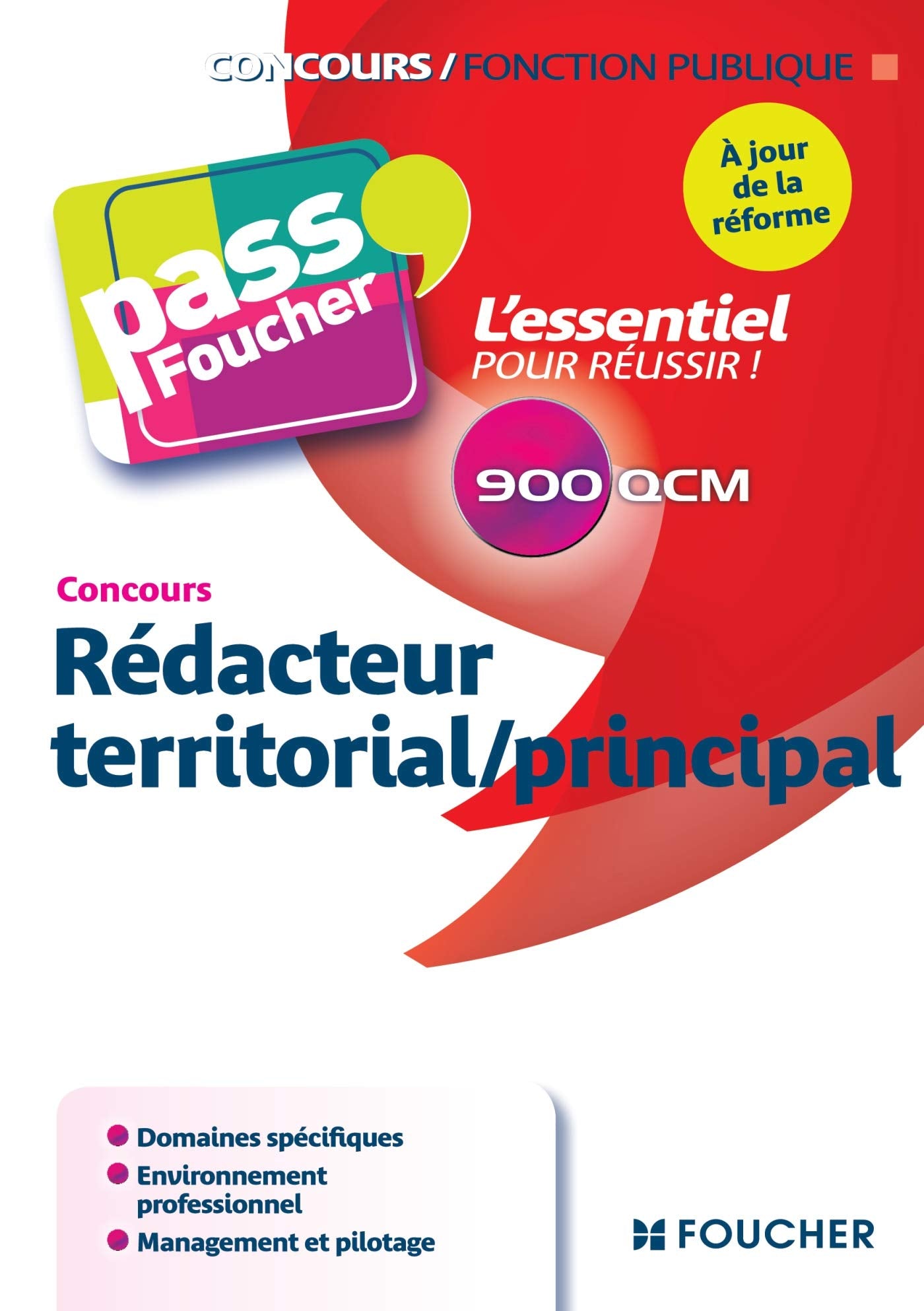 Concours rédacteur territorial/principal Books