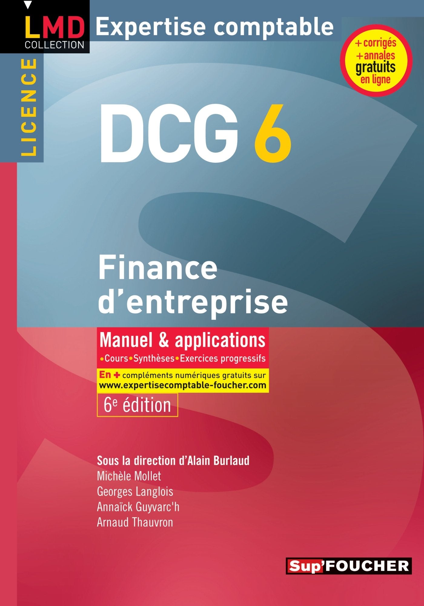 DCG 6 Finance d'entreprise 2014-2015 book