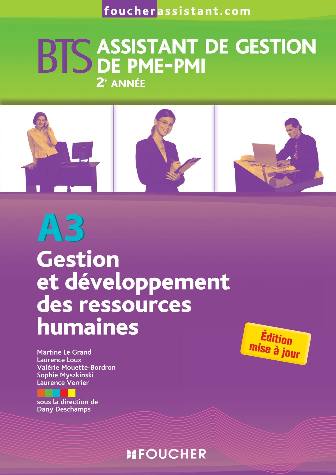 A3 Gestion et développement des ressources humaines 2e année BTS book