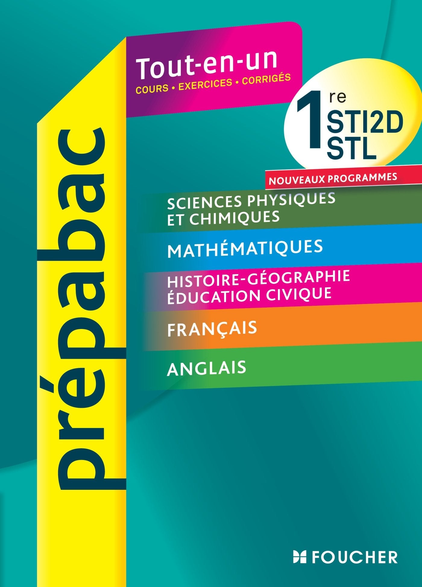 Toutes les matières générales 1e STI2D STL book
