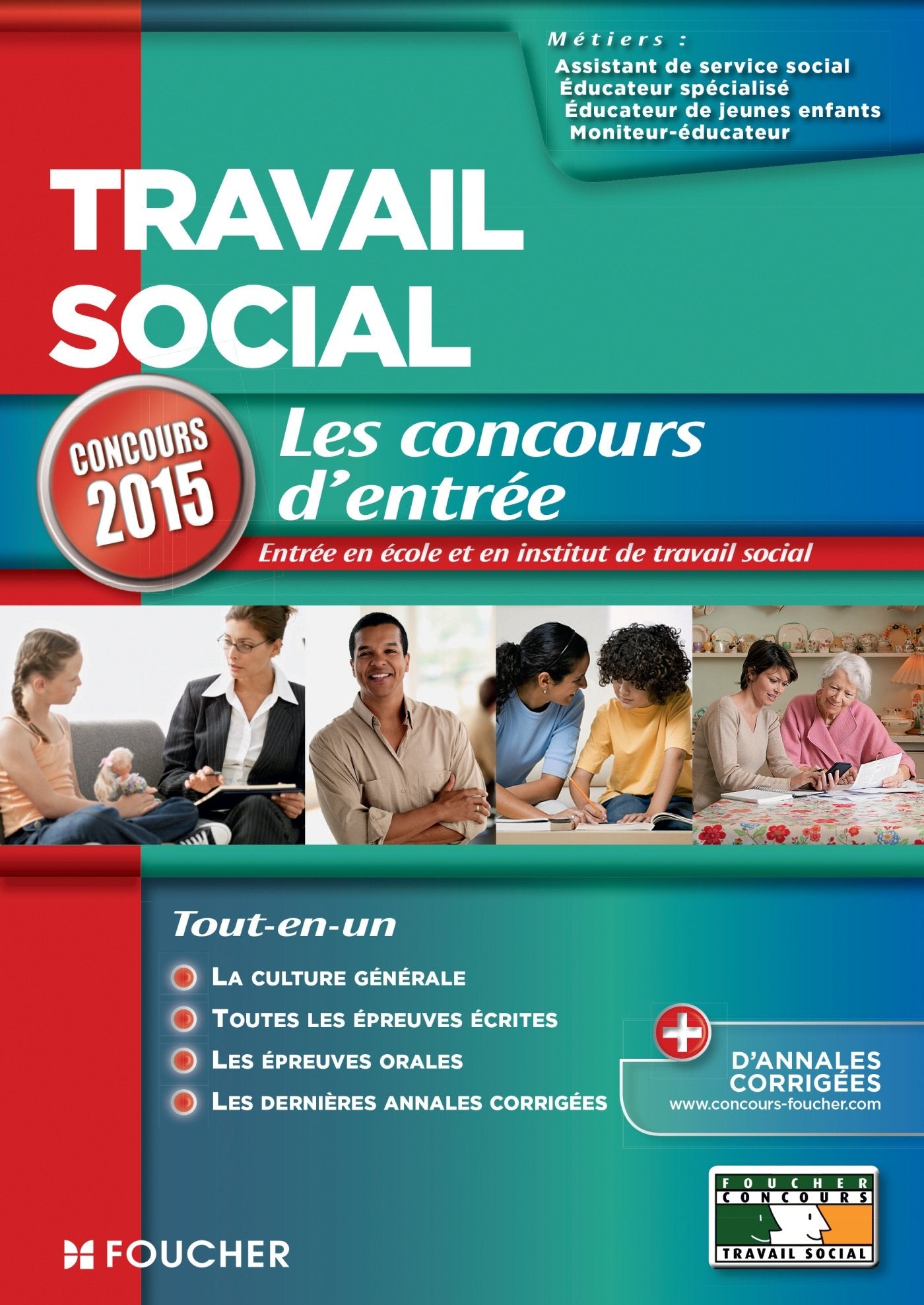 Travail social: Concours d'entrée 2015 book