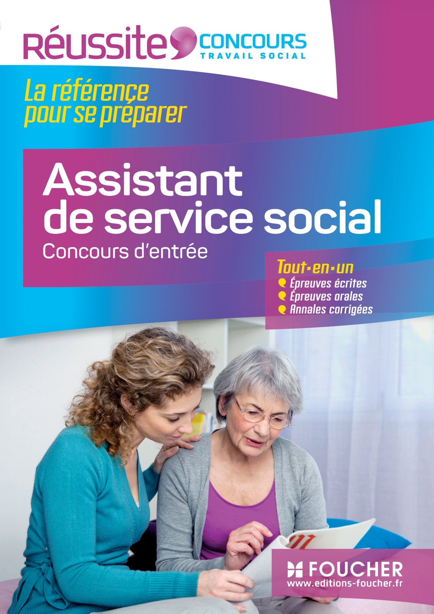 Assistant de service social: Concours d'entrée book