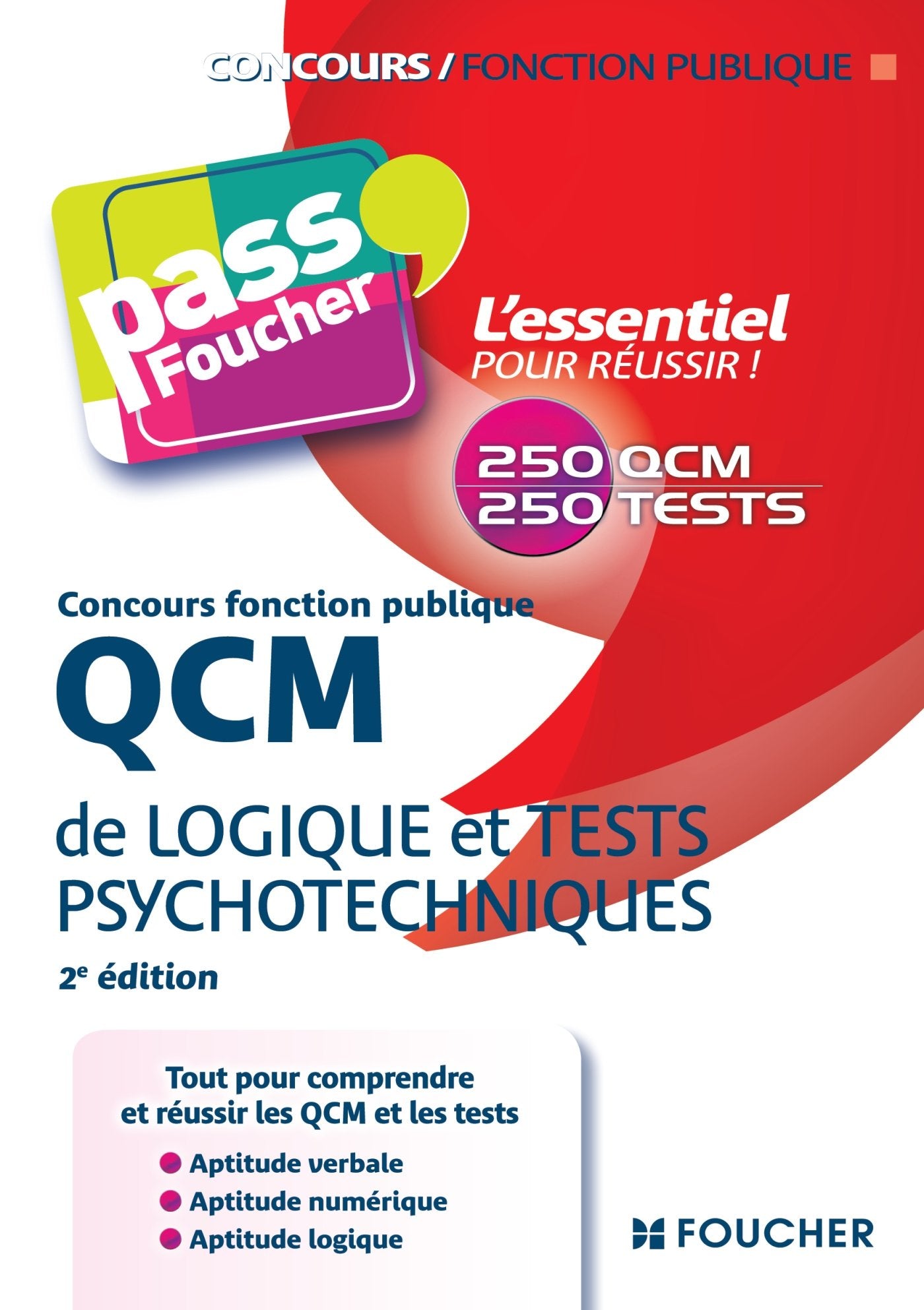 QCM de logique: Tests psychotechniques book