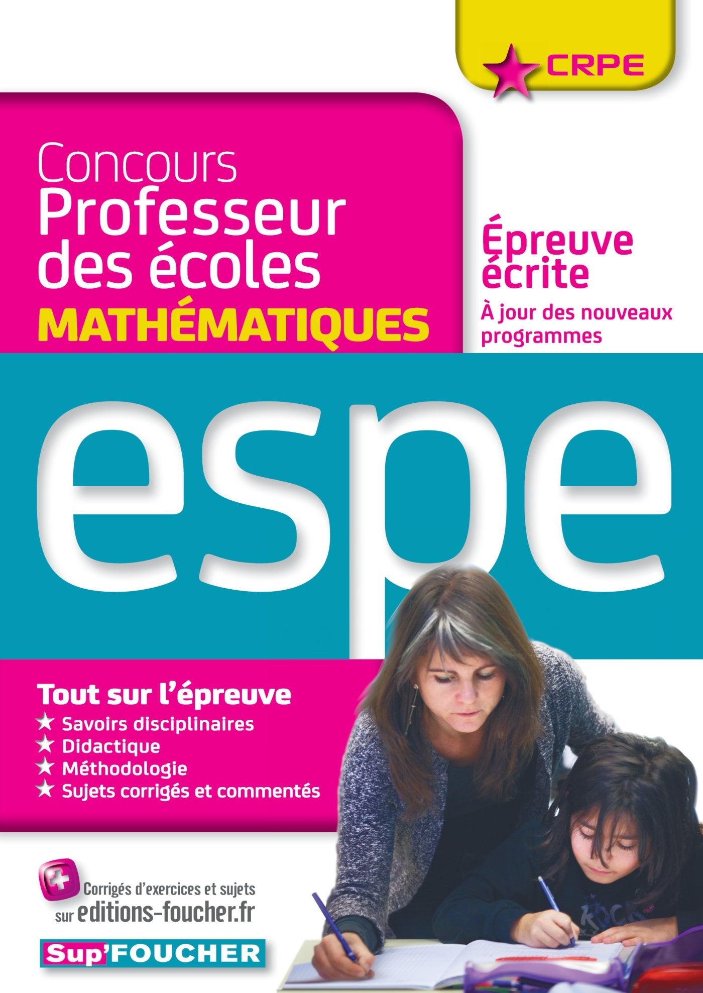 Concours Professeur des écoles: Epreuve écrite de Mathématiques book
