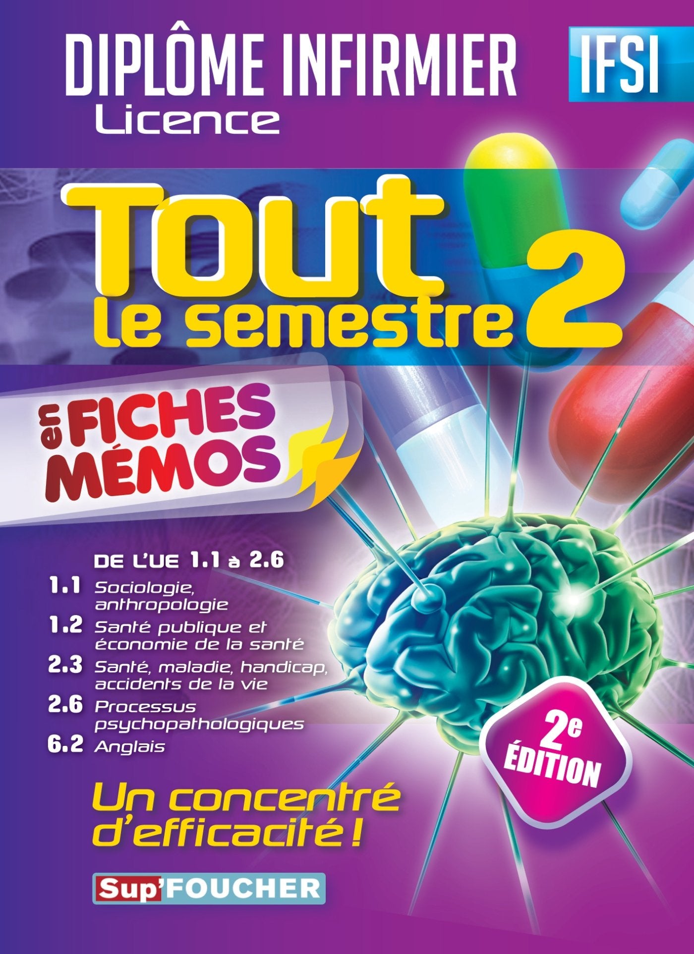 Tout le semestre 2 en fiches mémos book