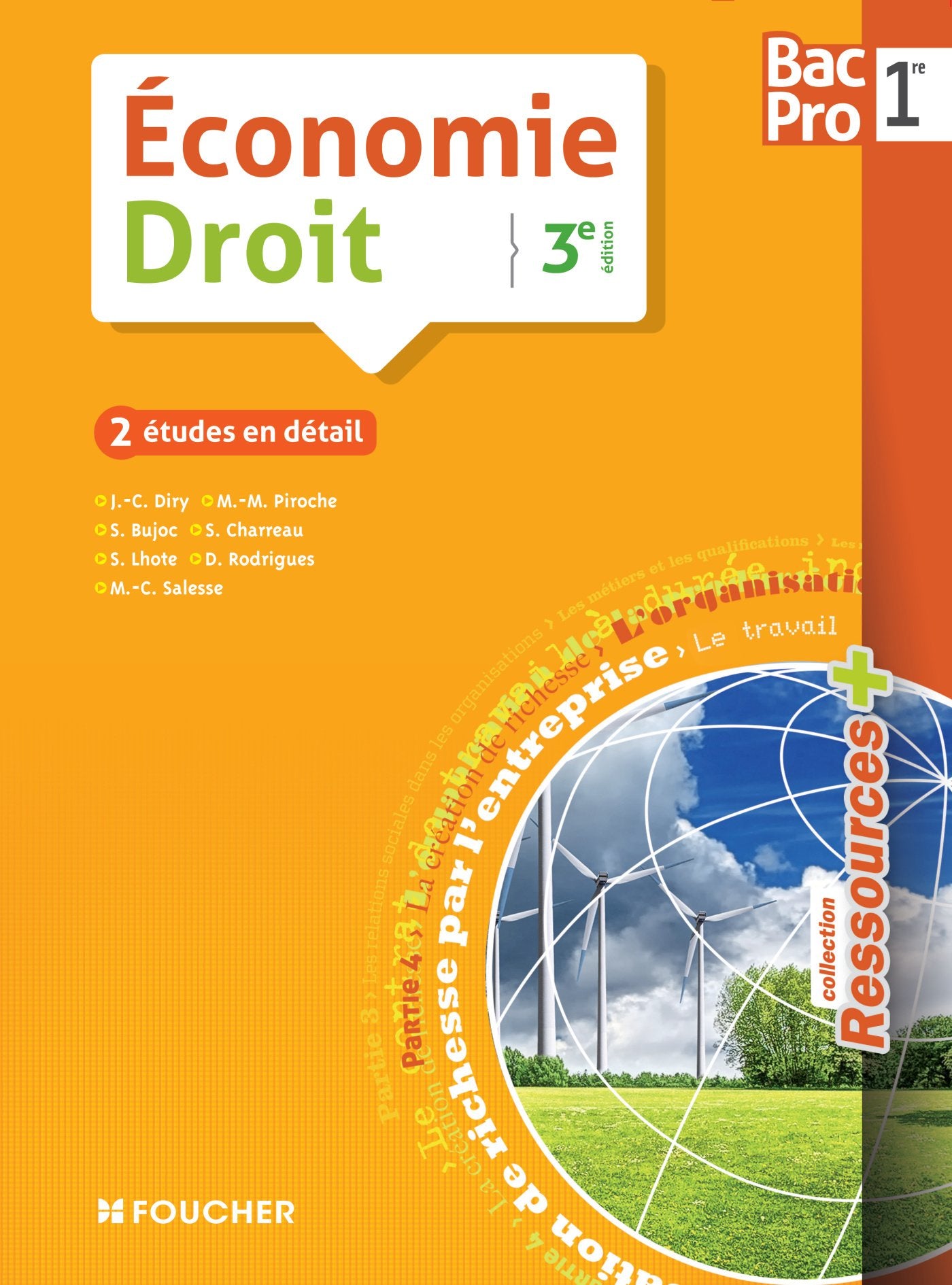 Economie-Droit 1re Bac Pro book