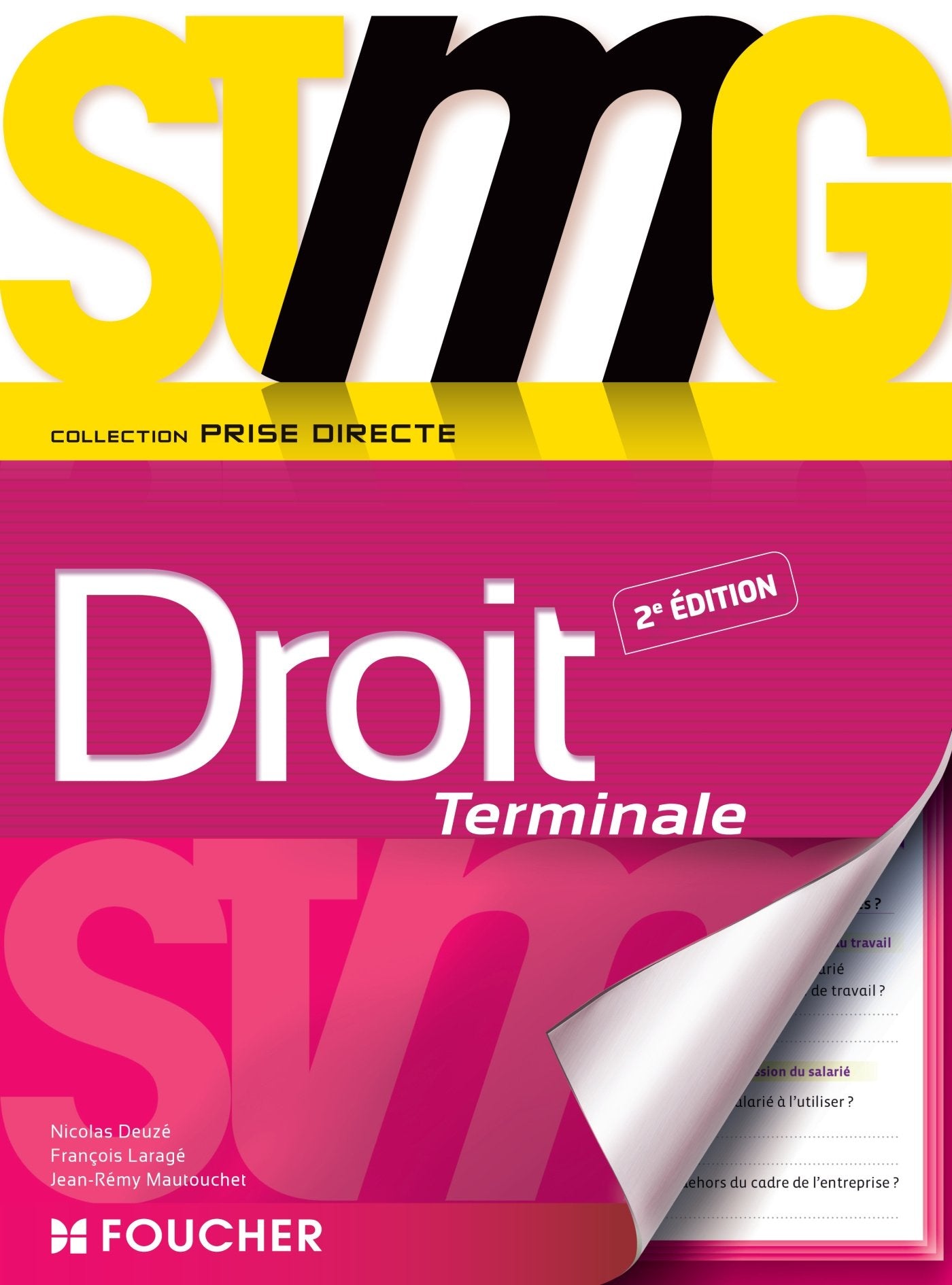 Prise directe Droit Tle STMG - 2e édition book