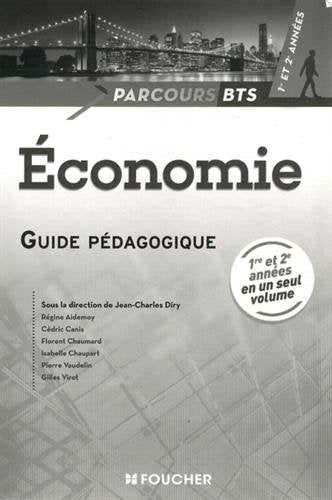 Economie : BTS, 1re et 2e années : guide pédagogique book