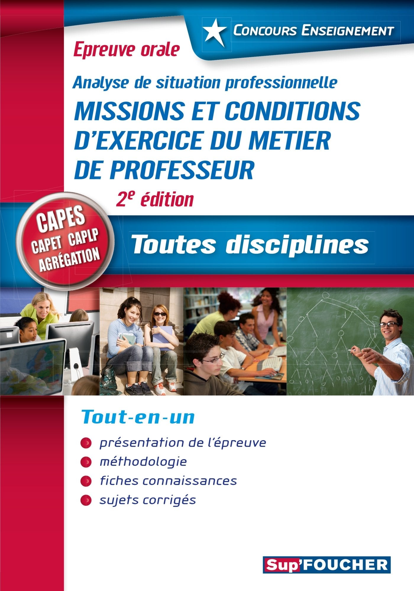 Missions et conditions d'exercice du métier de professeur: Oral CAPES, CAPET, CAPLP, agrégation Books