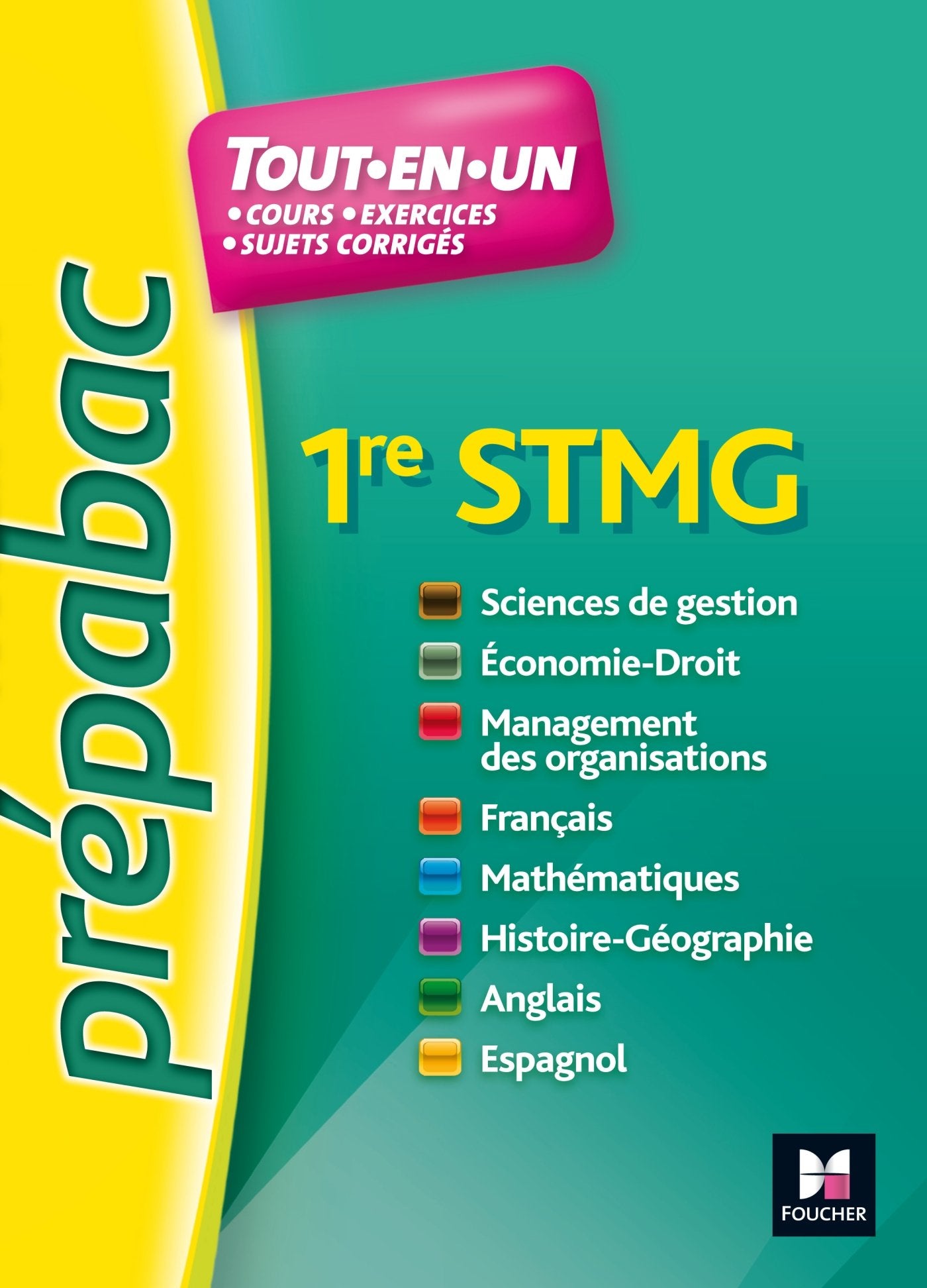 PREPABAC - Toutes les matières - 1re STMG - N°13 book