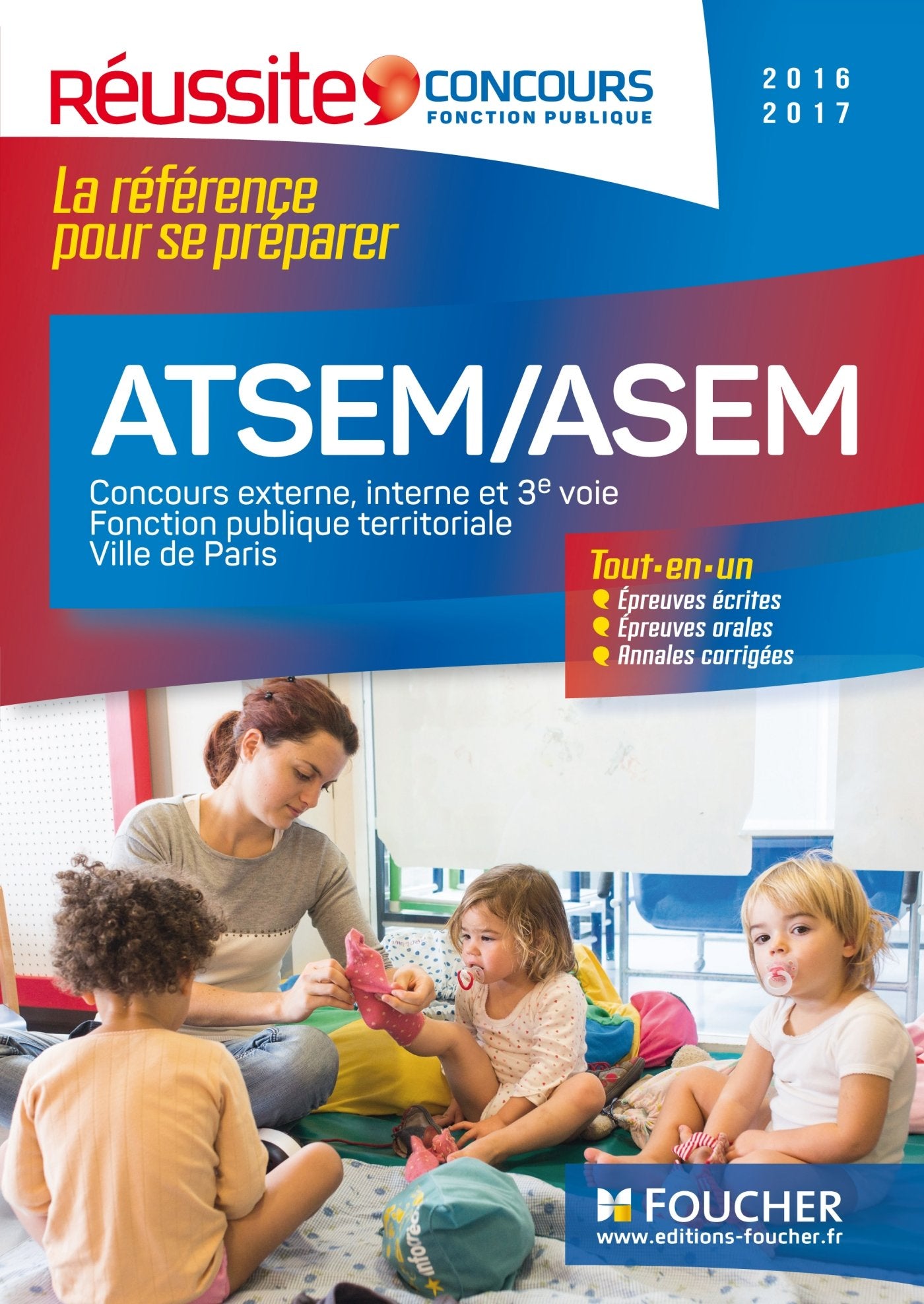 ATSEM/ASEM, Concours externe, interne et 3e voie: Fonction Publique territoriale, Ville de Paris book