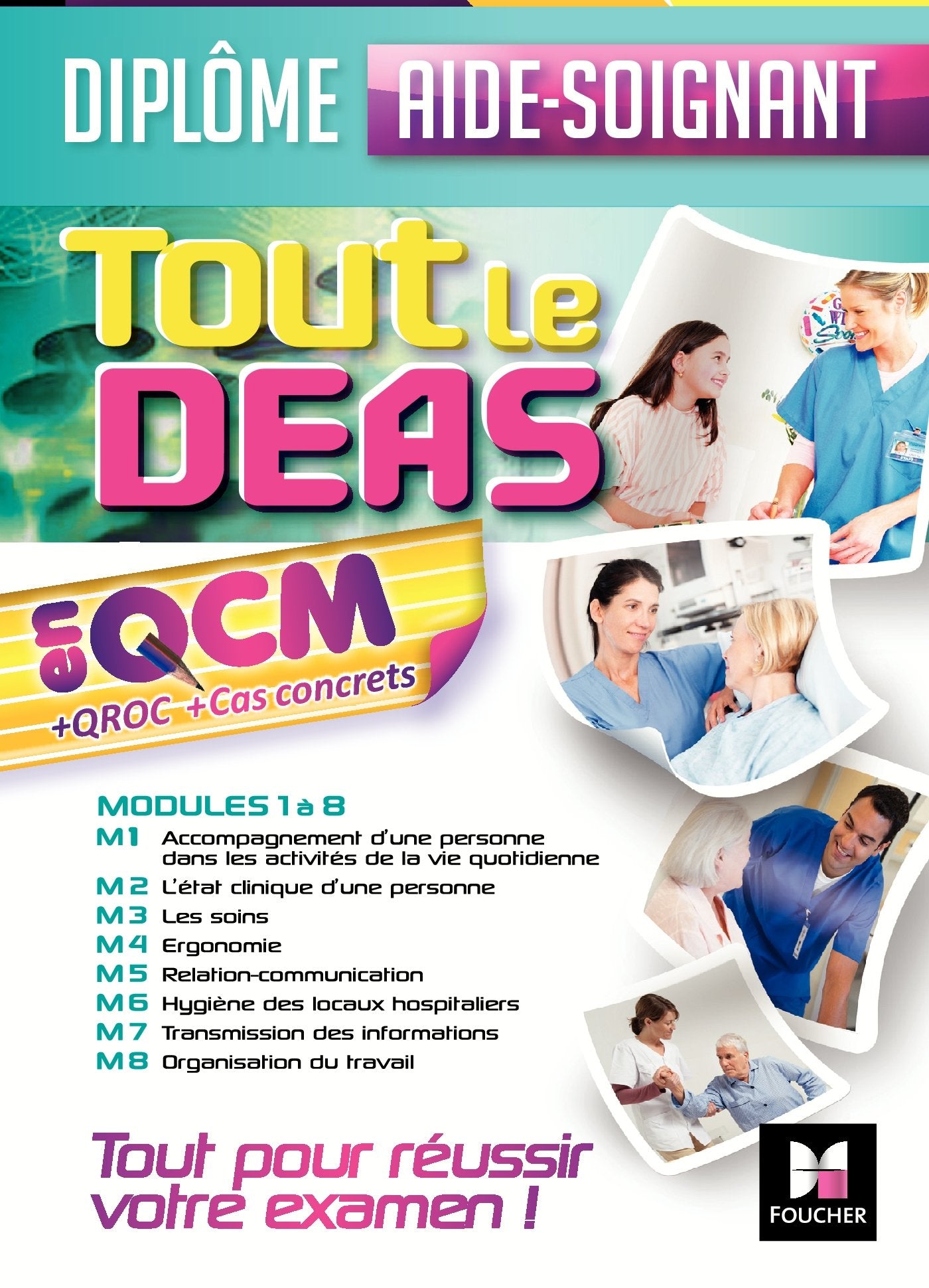 Tout le DEAS en QCM/QROC et cas concrets - Diplôme d'état Aide-soignant book
