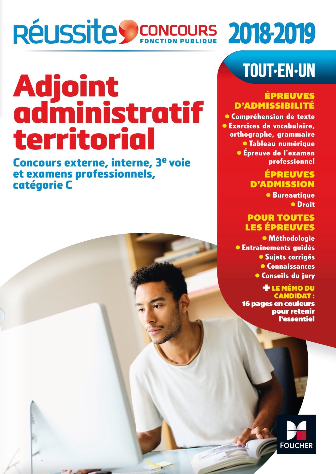 Adjoint administratif territorial: Concours externe, interne et examens professionnels Catégorie C book