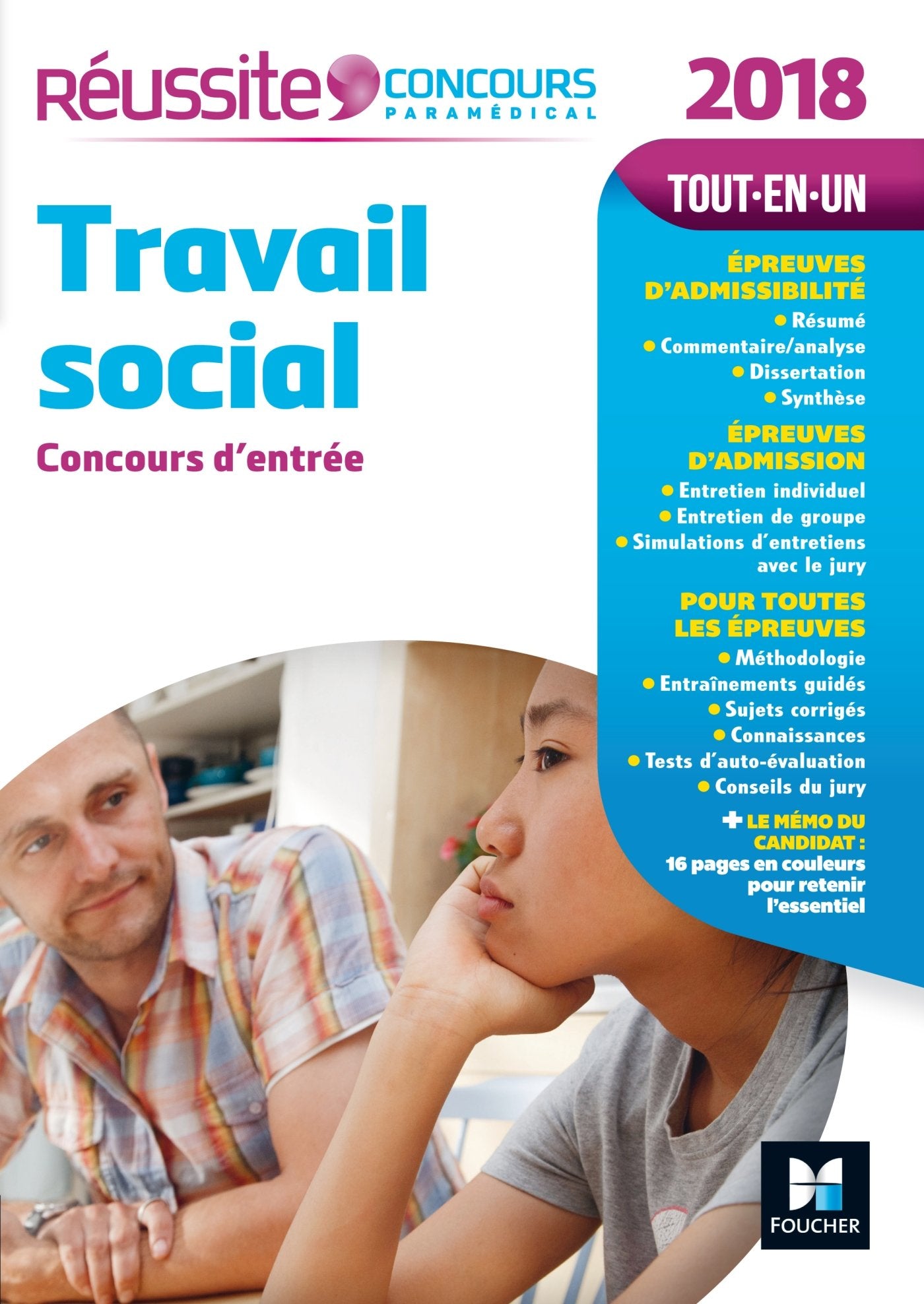 Réussite Concours Travail social - Concours d'entrée 2018 - N°15 book
