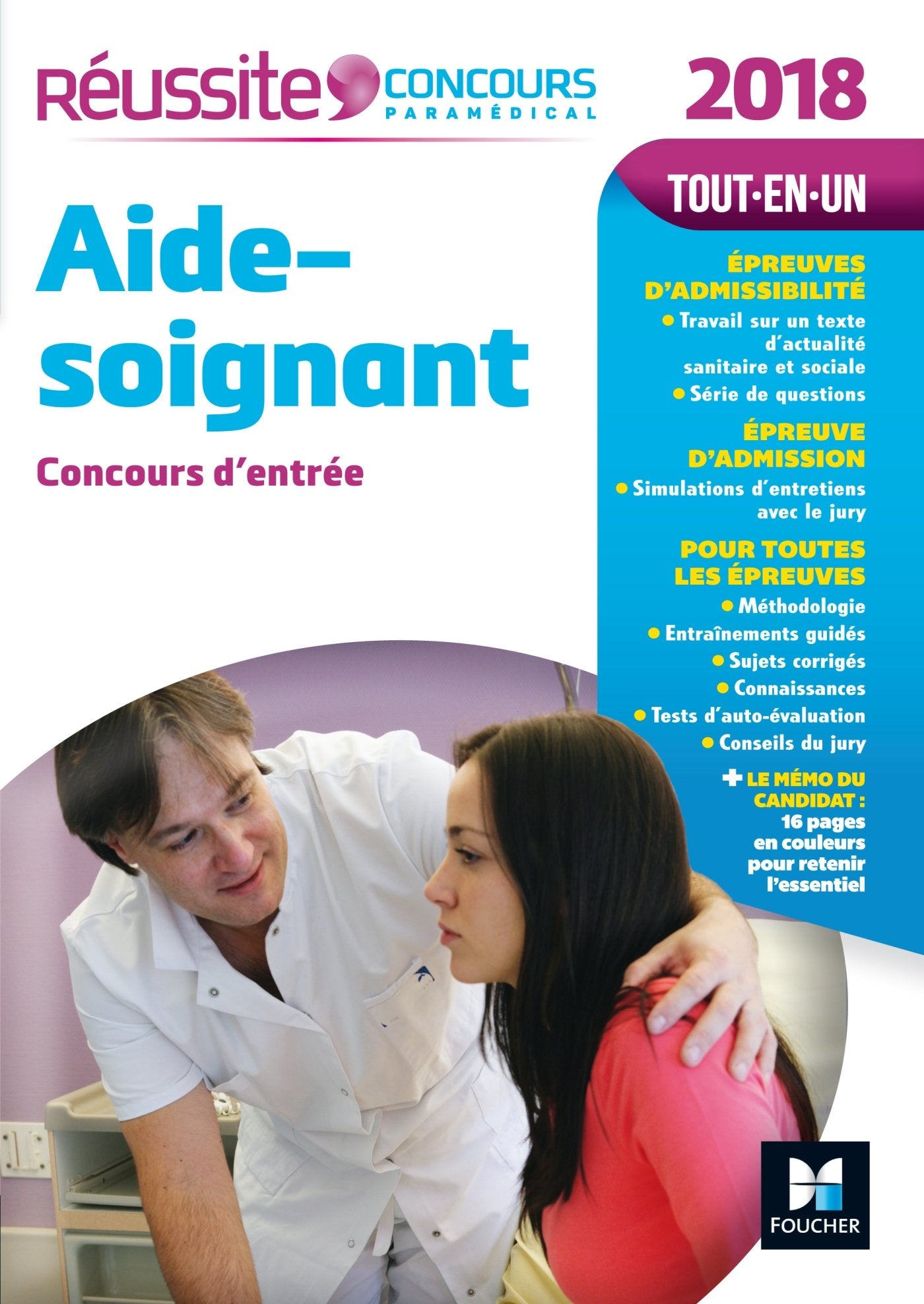 Réussite Concours Aide-soignant - Concours d'entrée 2018 N°17 book