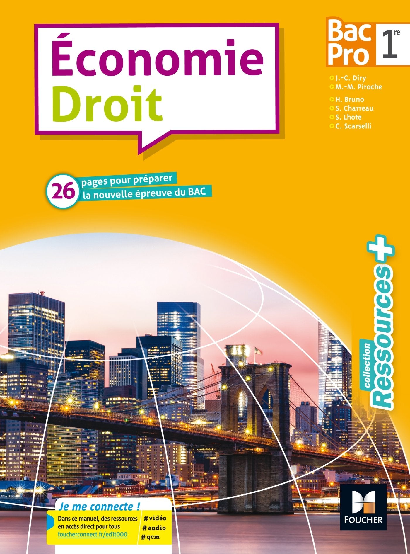 Ressources plus - ECONOMIE-DROIT 1re Bac Pro - Éd. 2017 - Manuel élève book