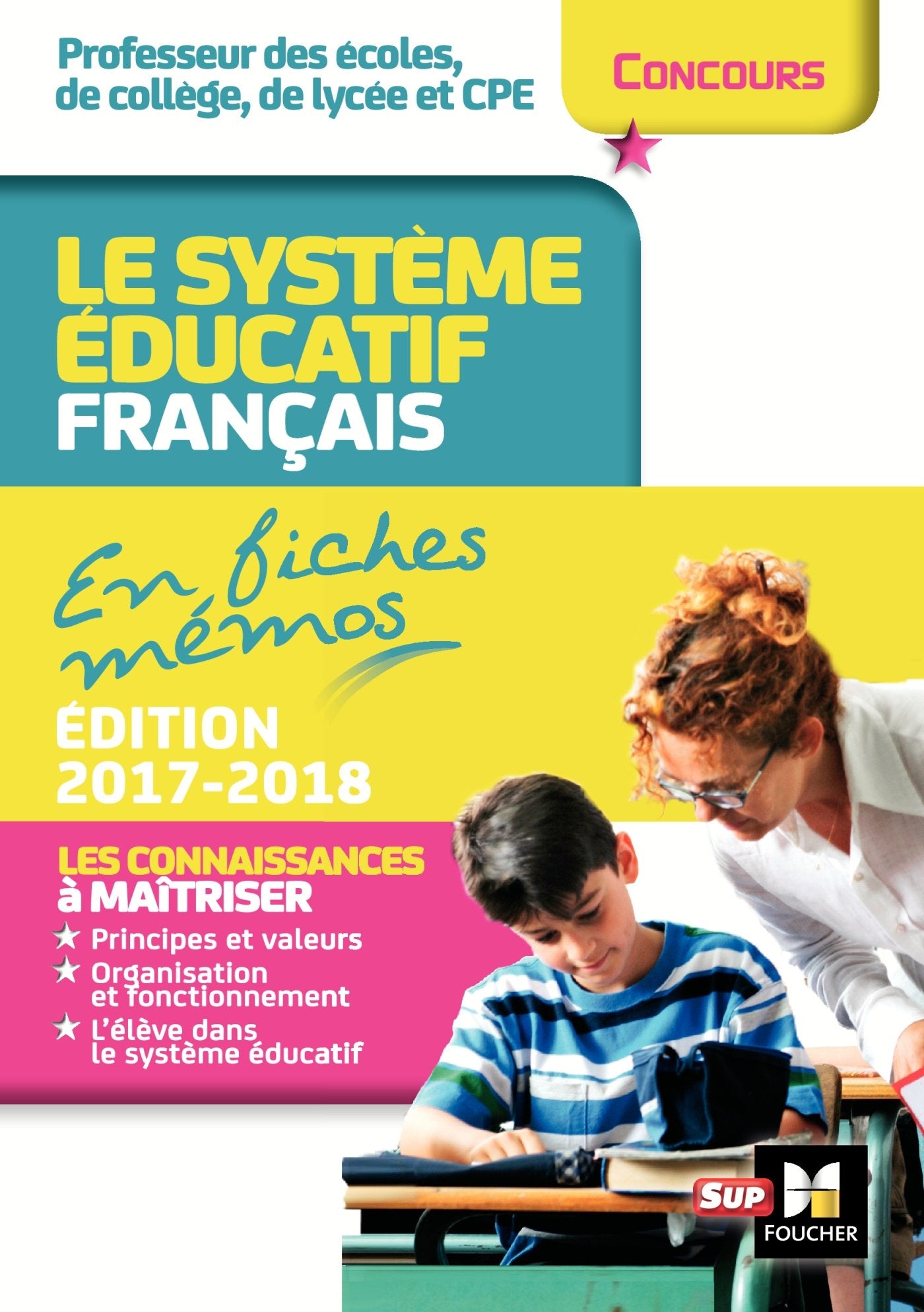 Le système éducatif français en fiches mémos Edition 2017-2018 Books